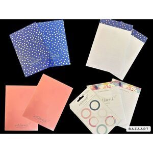 Wit&works Stationary Bundle Set Notebooks And Nite Pads and stickers brand new